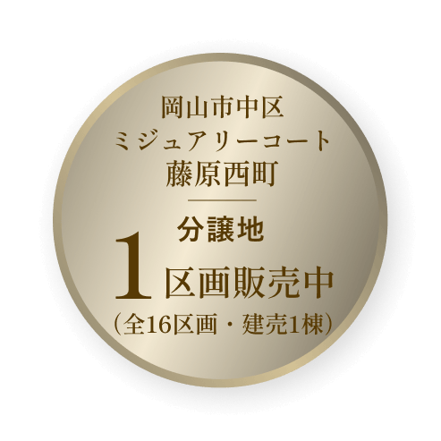 3区画分譲中