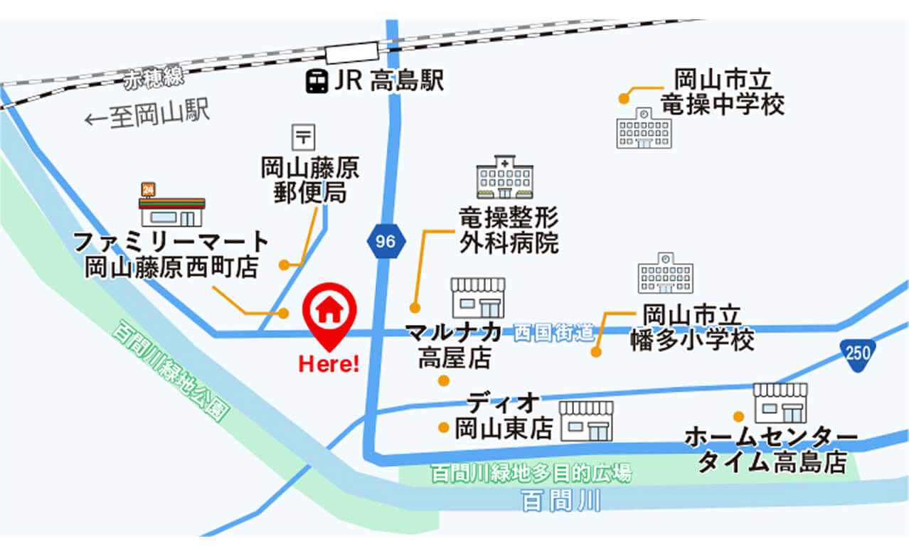 徒歩で暮らしが完結する高利便性の立地