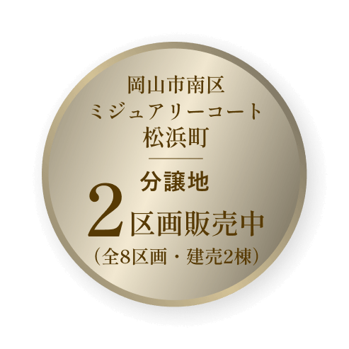 3区画分譲中
