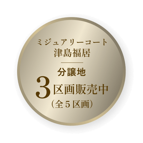 3区画分譲中