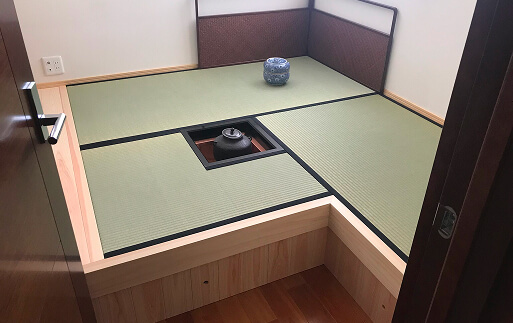 洋室を茶室に改良