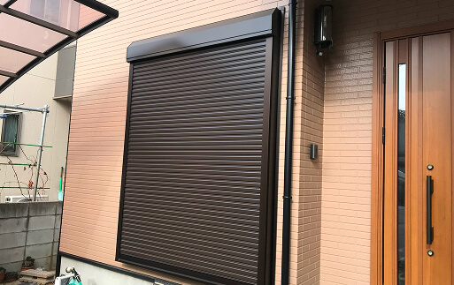 シャッター取付工事