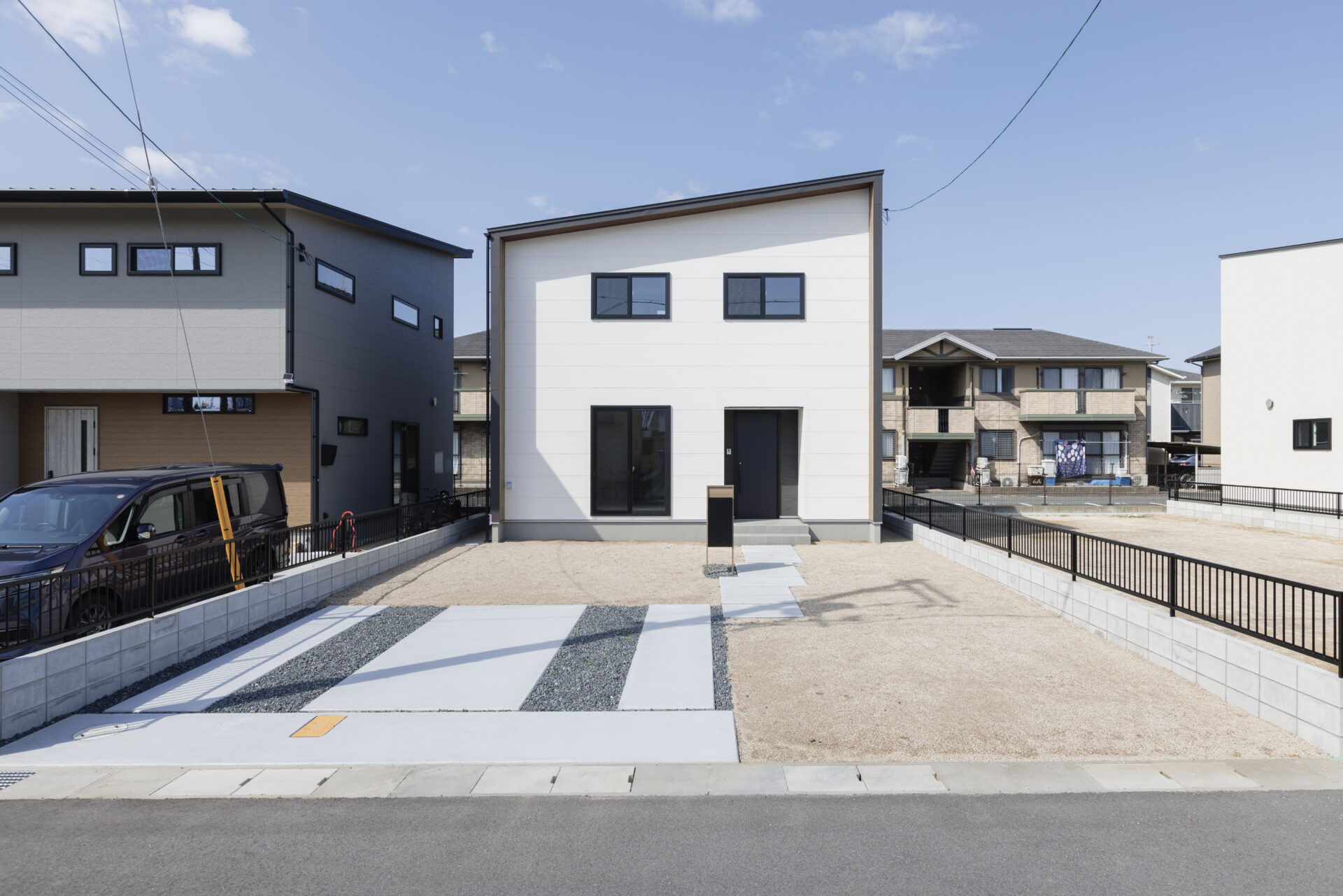 子どもと一緒に料理、家族でBBQ。庭とキッチンで家族の思い出が育つ家。【岡山市南区松浜町2号地】分譲住宅