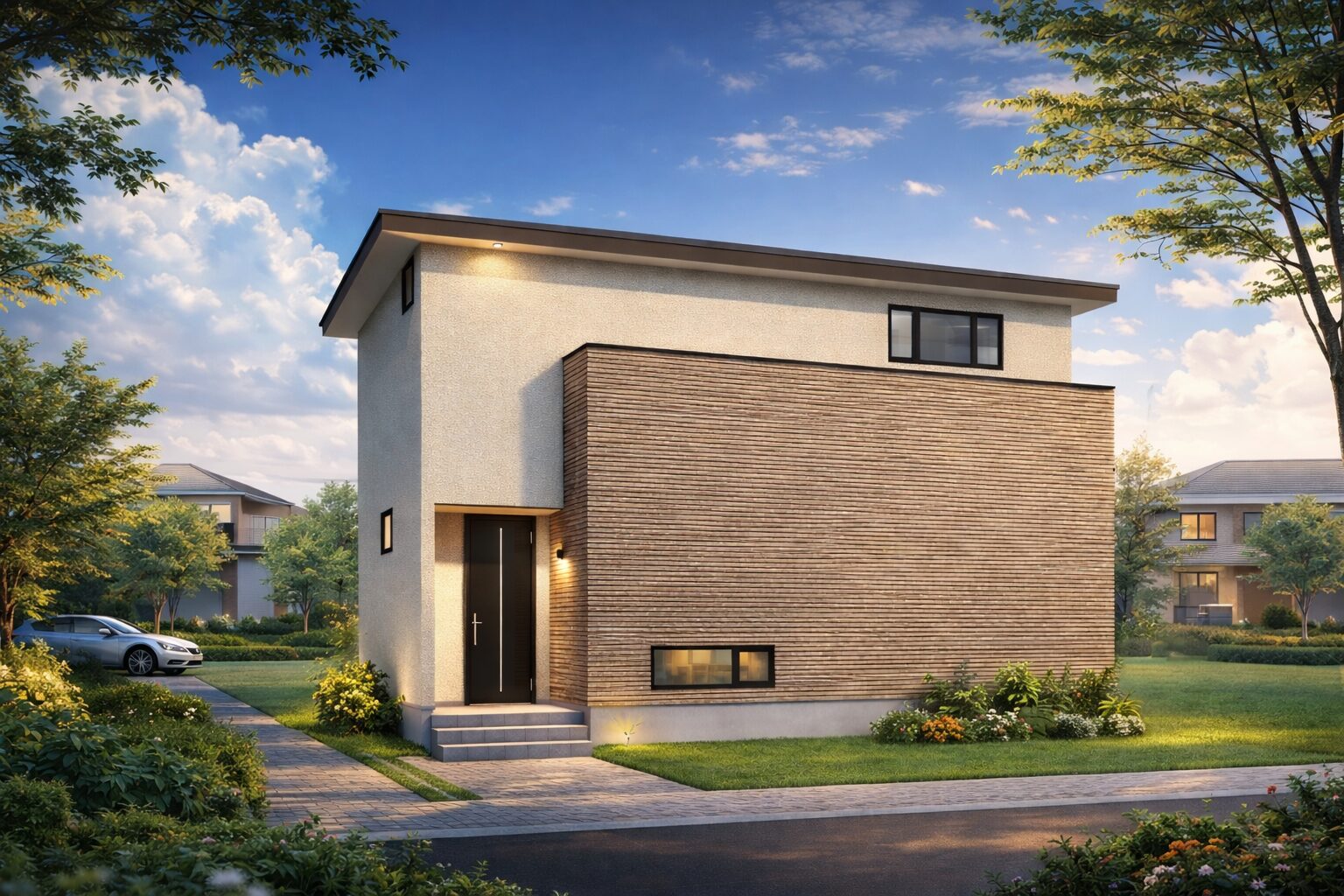 【乾太くん×ミラバス・ミラブル標準搭載】「洗面・脱衣分離」と「趣味部屋」で、毎日の家事も自分時間も思い切り楽しむ家｜ミジュアリーコート藤原西町7号地