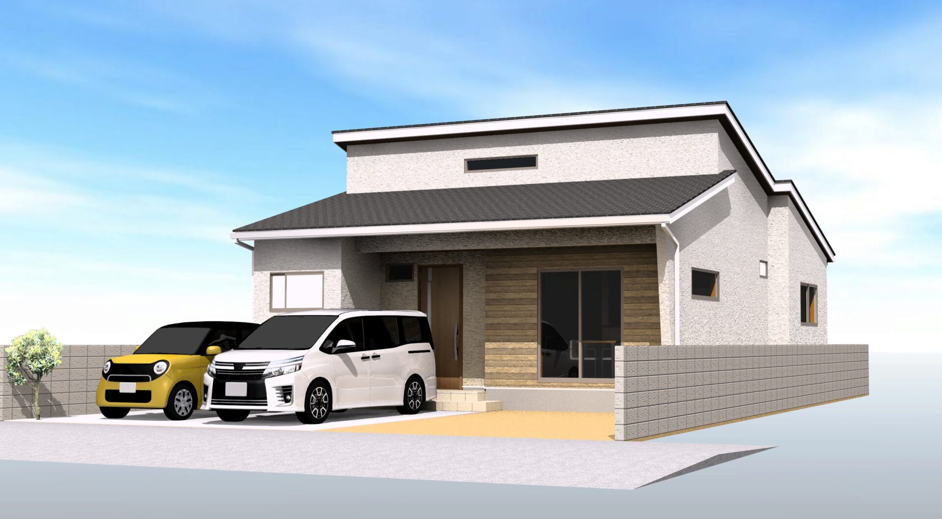 LB仏生山　L号地　モデルハウス(建築中)