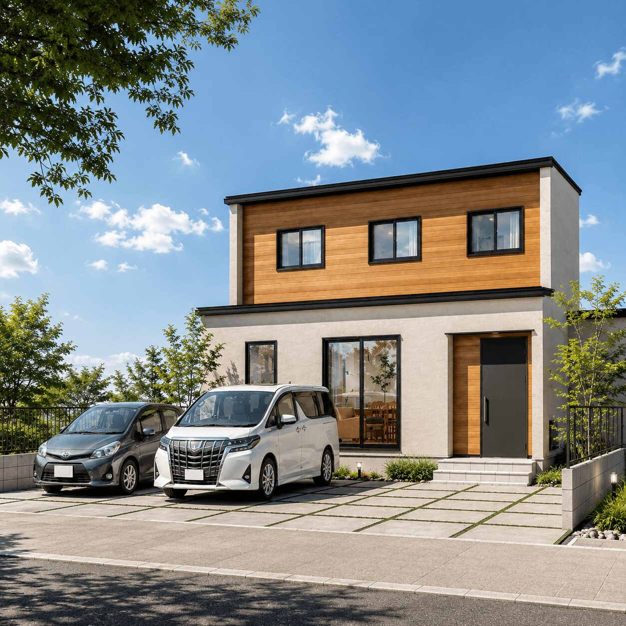 建築中｜約21帖の広々空間と、家族が動きやすい4LDK｜ミジュアリーコート辛川市場13号地